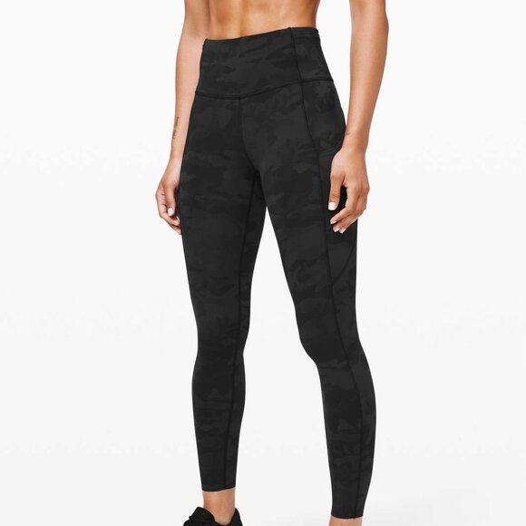 Lululemon Fast and Free Tight II 25" *Non-Reflective Nulux - 6 Incognito Camo - Picture 1 of 6